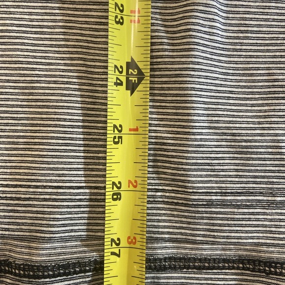 Fairway & Greene Polo Shirt Mens XLarge Black & White Stripes Lightweight - Picture 11 of 11